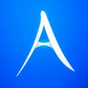 Autoreas Bridge icon: an A monogram crossed by a bridge span