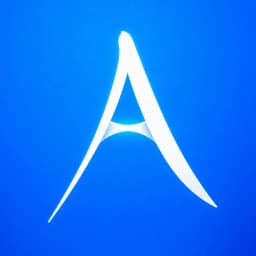 Autoreas Bridge icon: an A monogram crossed by a bridge span
