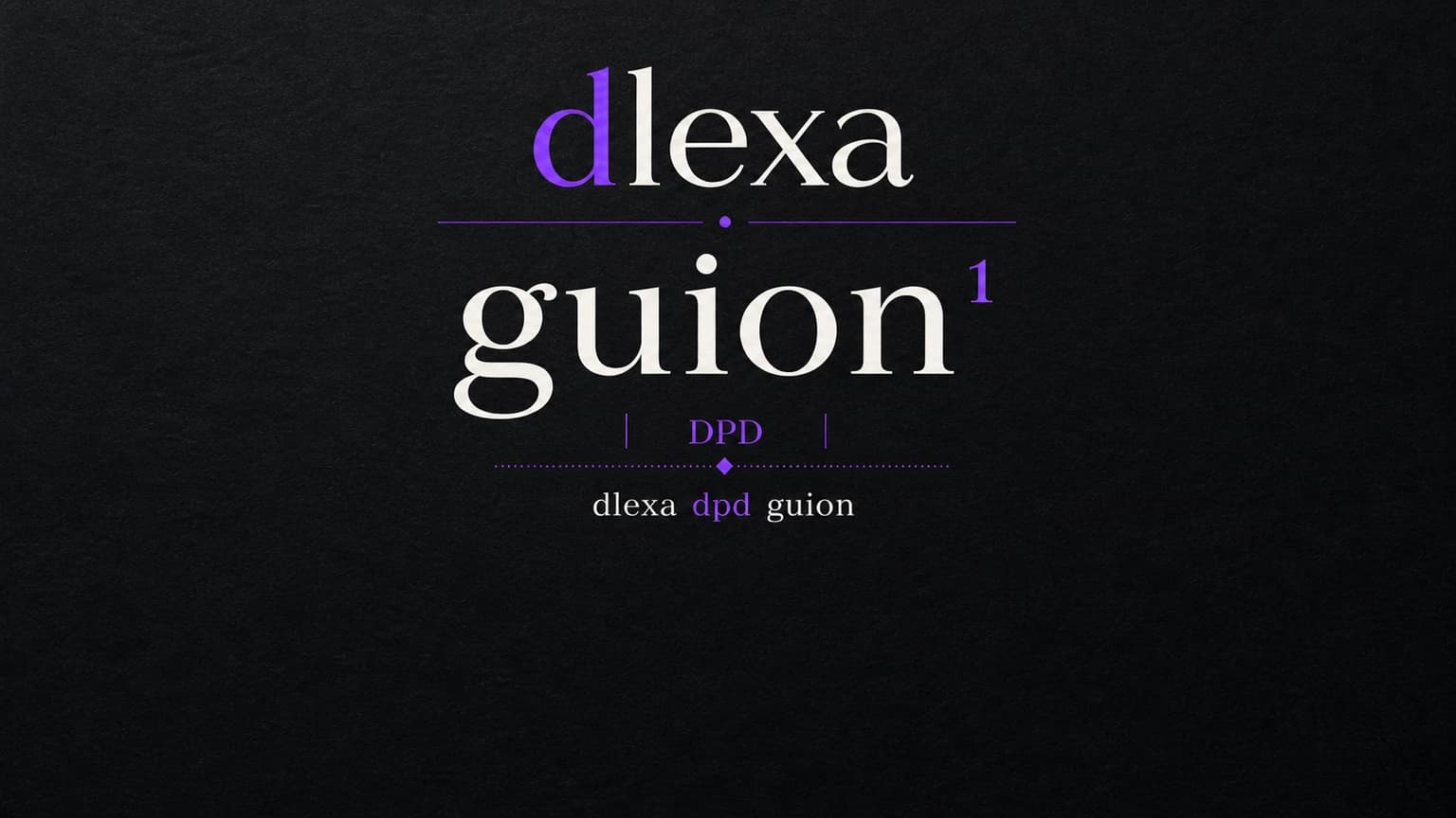 Exact output from dlexa dpd search guion with its source, candidate, and follow-up command.